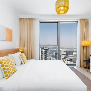 Unified Vacation Homes-1 Bed Apt With Stunning View-high Floor-free Pool Gym , دبي الإمارات العربية المتحدة